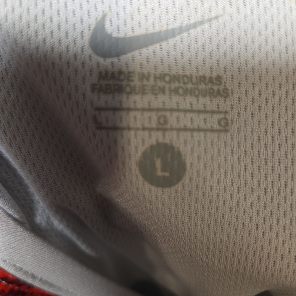 Nike NWOT Vapor Carbon Men's Gray and Red Shirt - Picture 3 of 3